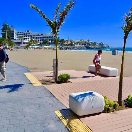 Primera Linea De Playa, Apartamento Completo San Bartolome de Tirajana  Exterior photo